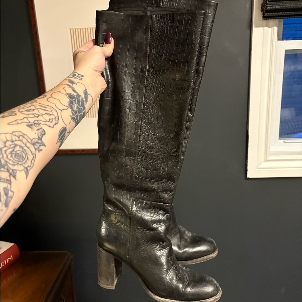 Free People Ellie Tall Slouch Boots